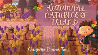 Autumnal Naturecore Island- Chequers Island Tour: Animal Crossing New Horizons