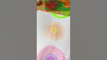 Enjoy this spirograph design #spirograph #relaxing #satisfying #art #viralvideo