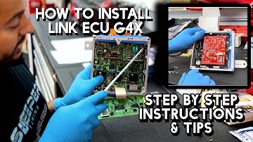 How to install your Link ECU | Step by step instructions and tips | RB20DET standalone ecu setup