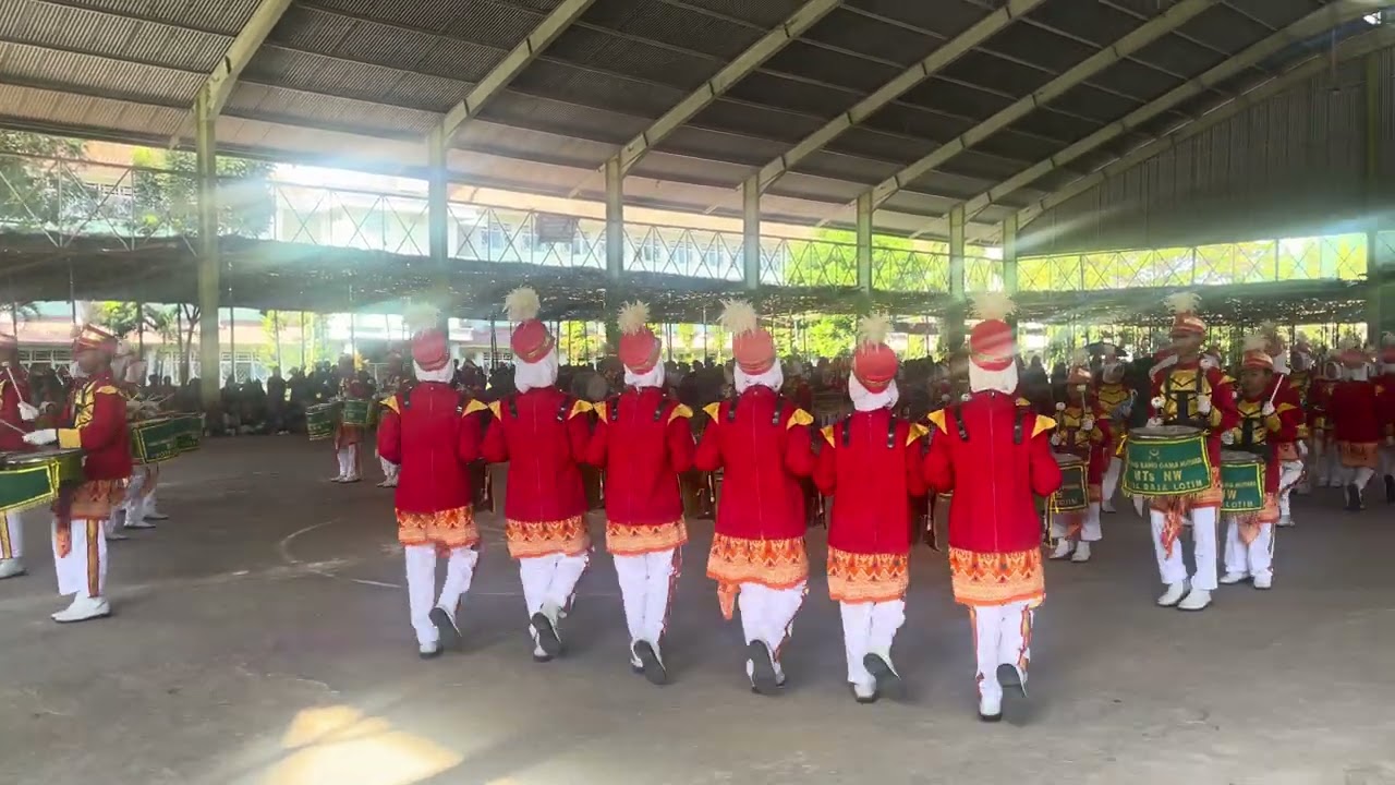 KEREN‼️Atraksi Tim Drumband Mts NW KOTARAJA