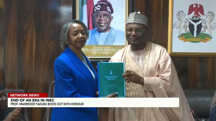 INEC Chairman Prof. Mahmood Yakubu Steps Down After 10 Years | May Mbu Takes Over