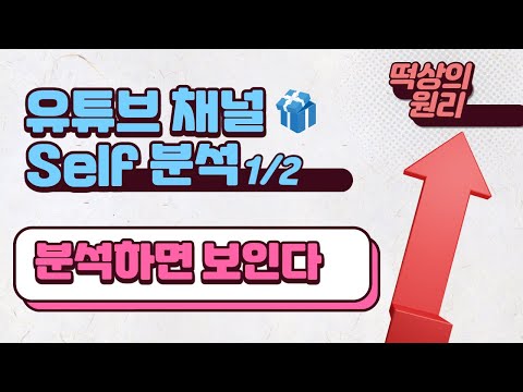   유튜브 채널 분석 1 2