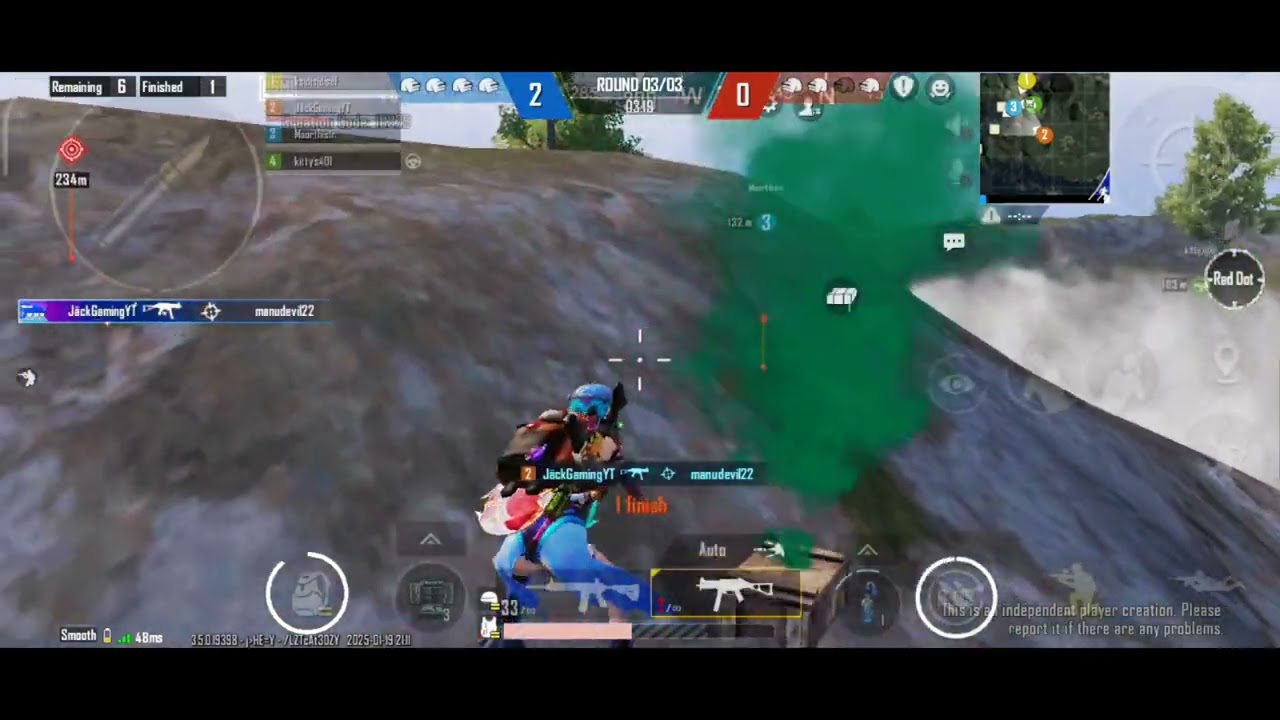 Erangle hill survival | WOW mode | 4v4