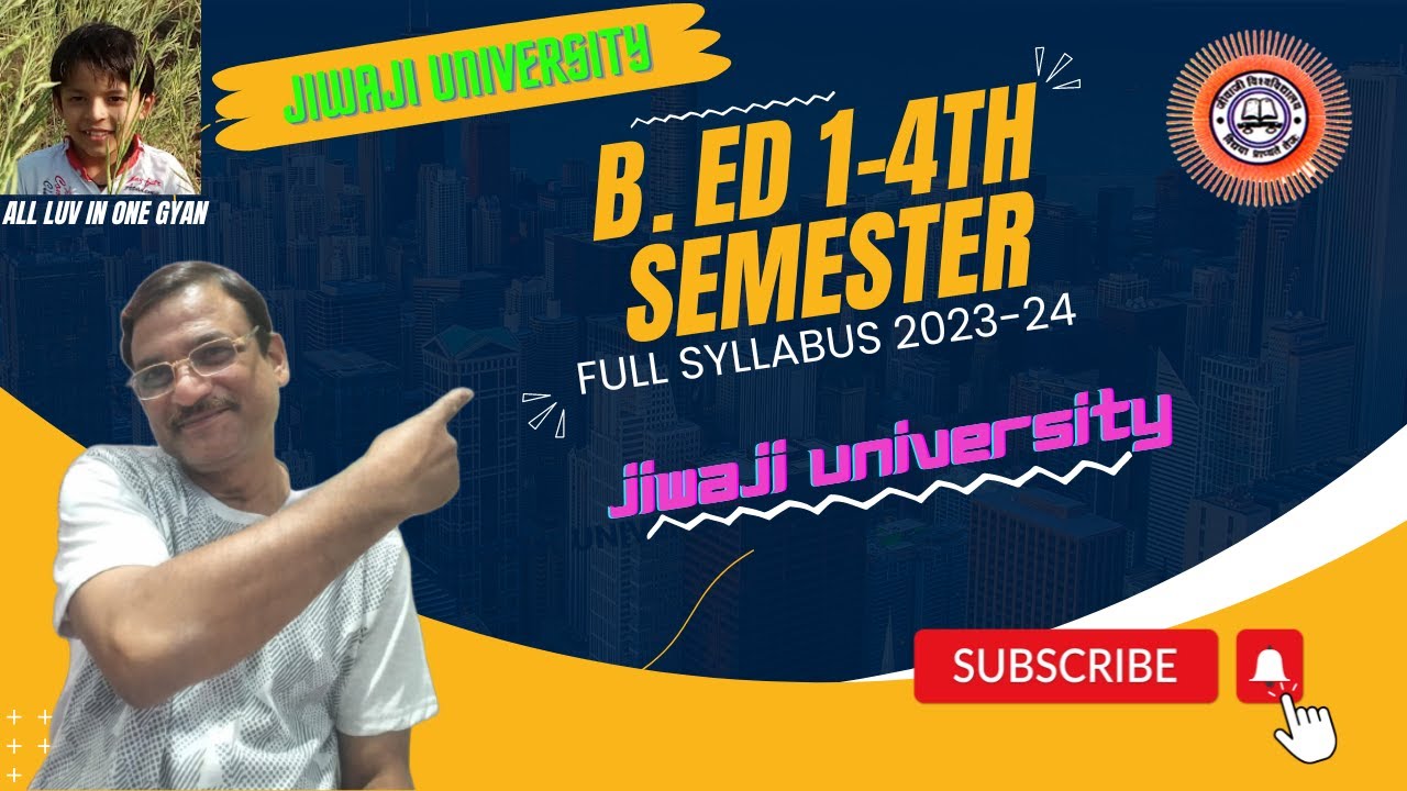 Jiwaji University Gwalior - Admissions, Courses and Eligibility Criteria