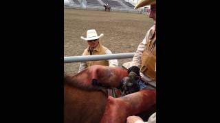 First Bareback Rodeo practice part 1