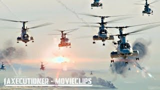 World Invasion Battle: LA |2011| All Alien Attack Scenes [Edited]