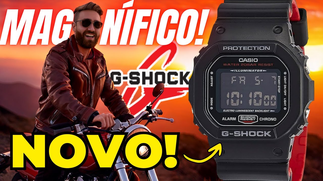 Unboxing] Casio G-Shock DW-5600HR-1JF Men