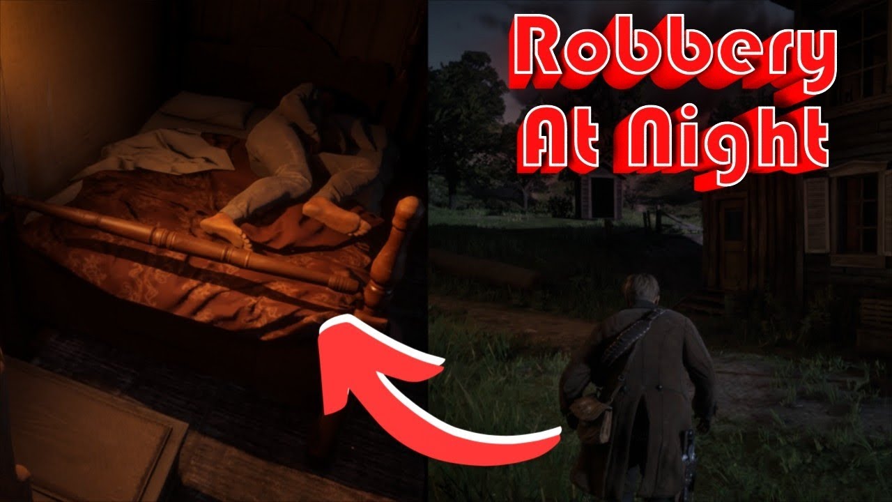 Robbery at Night...!!!! Red dead redemption 2 - YouTube