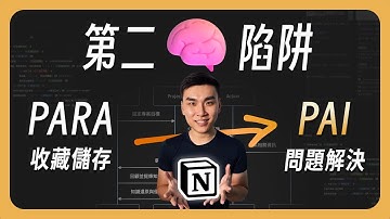我如何破解第二大腦迷思＆為什麼 80% 的人用不好 Notion？PARA 到 PAI 知識管理系統