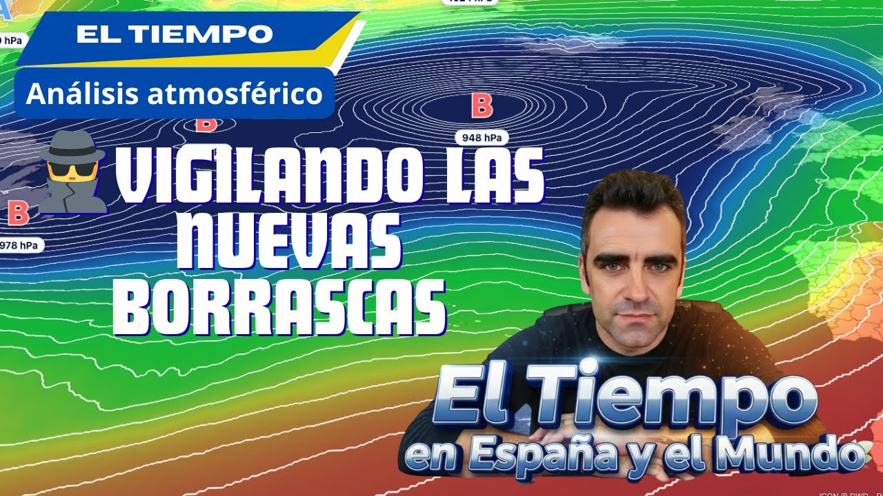 LLUVIAS y NEVADAS ❄️​ en camino sobre zonas de ESPAÑA: Avisos activados y vigilando a frente polar