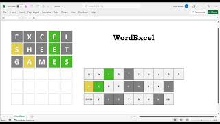 Wordle in Excel!
