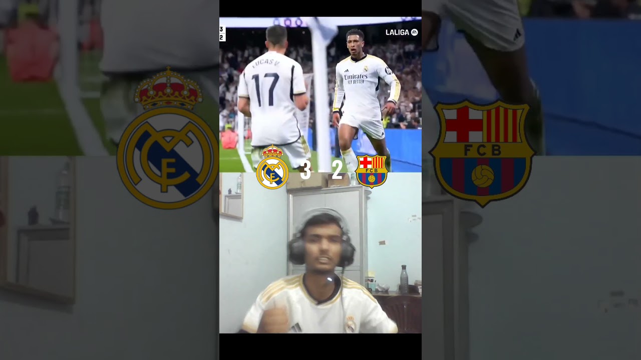Real Madrid vs Barcelona | El Classico 2023/24 | Highlights | Live Watch-Along & Reaction