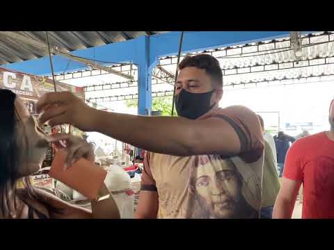 VANESSA VAI COMPRAR ROUPA FITNESS PRA JOÃO NO MERCADO DAS MANGUEIRAS - VANESSA VAI COMPRAR ROUPA FITNESS PRA JOÃO NO MERCADO DAS MANGUEIRAS