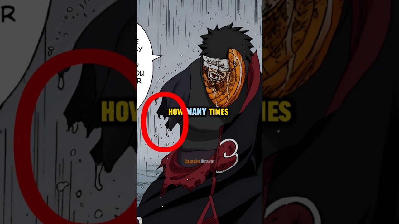 Obito Lost 8 Arms in Naruto... Yes, 8.