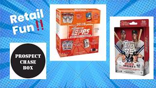 Prospect Chase Box is LIVE with some retail therapy!! Having fun with newest Topps retail products