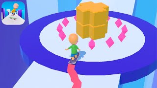 SKATE SURFER 3D Game ⭐️🛼 All Levels Gameplay Walkthrough iOS / Android Level 8,9 screenshot 2