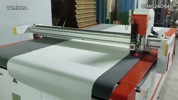 Máy cắt vải CNC Laser tự động TAMHOA | Thiết Bị Ngành May