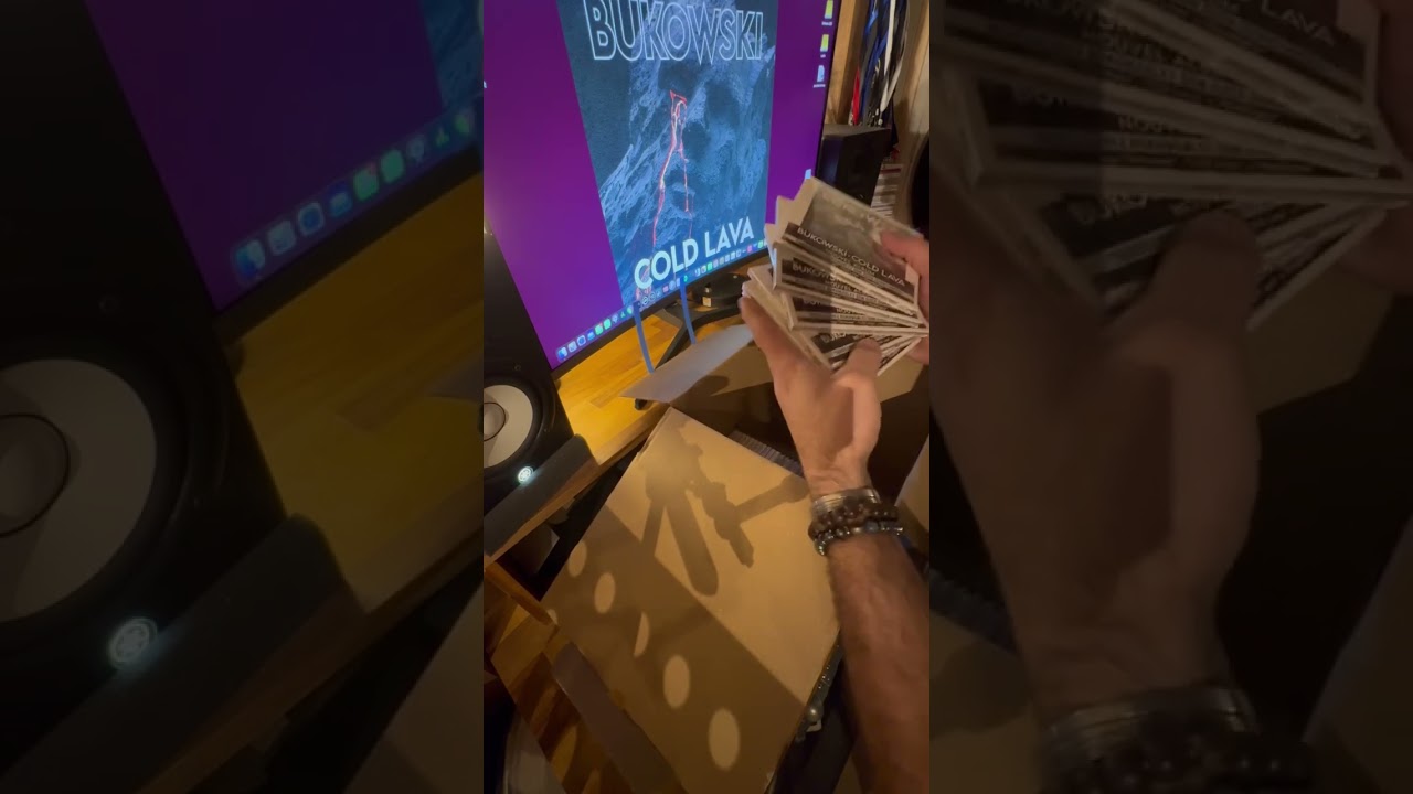 Unboxing CD - Cold Lava 