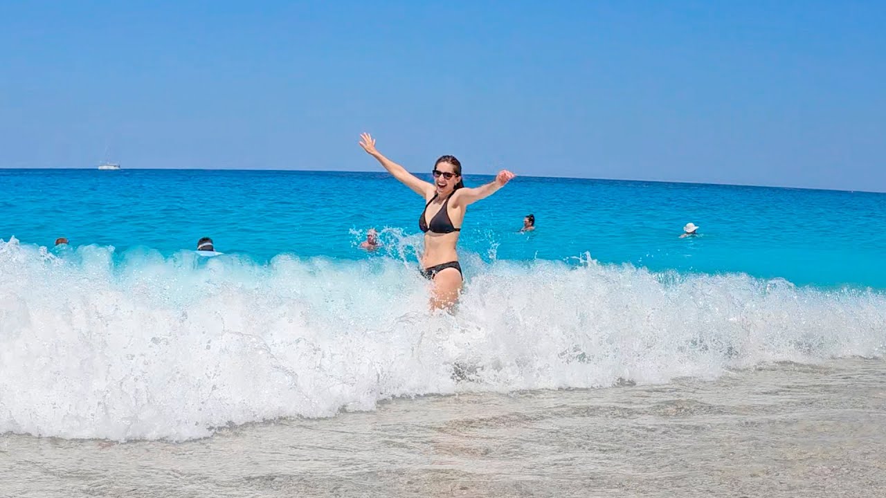 Am pus cortul pe Plaja MILOS! Realitatea cu copiii la mare  LEFKADA | Episodul 4