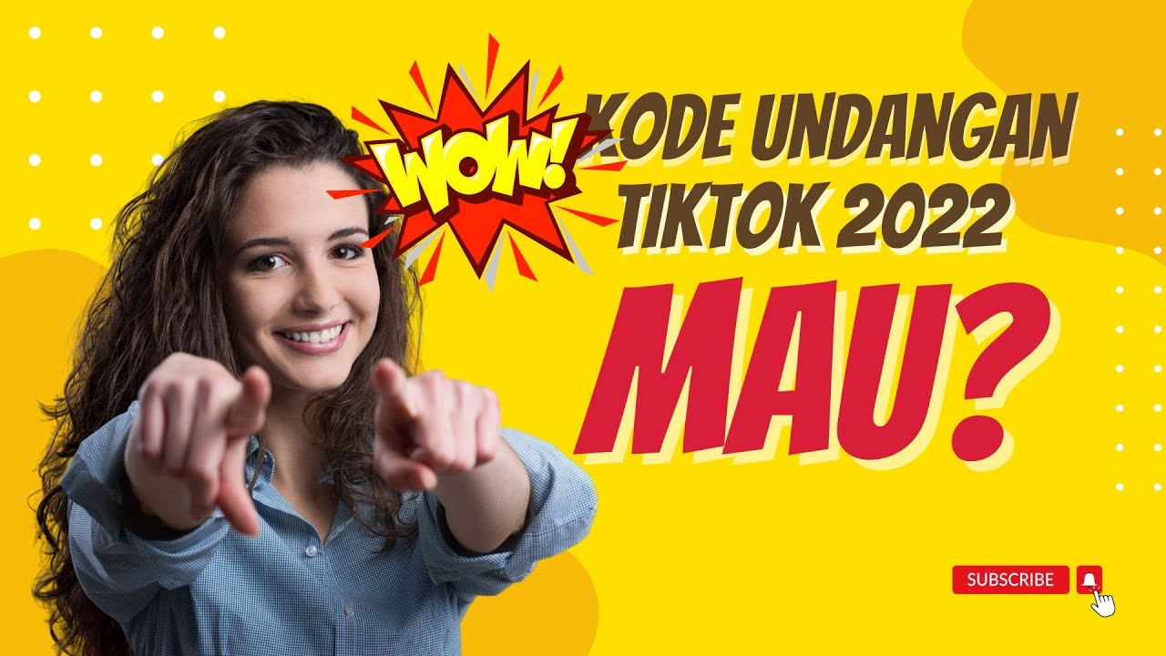 Cara mendapatkan kode rujukan tiktok