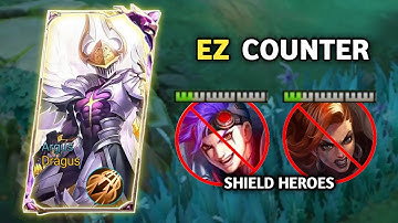 ARGUS BEST COUNTER BUILD AGAINST TANKY HIGH SHIELD ENEMIES | MLBB