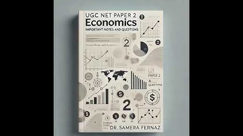 UGC NET Paper 2 Economics | Important Notes & Exam Preparation