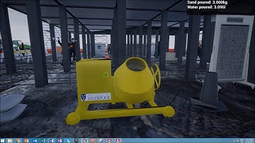 concrete mixing tutorial VR