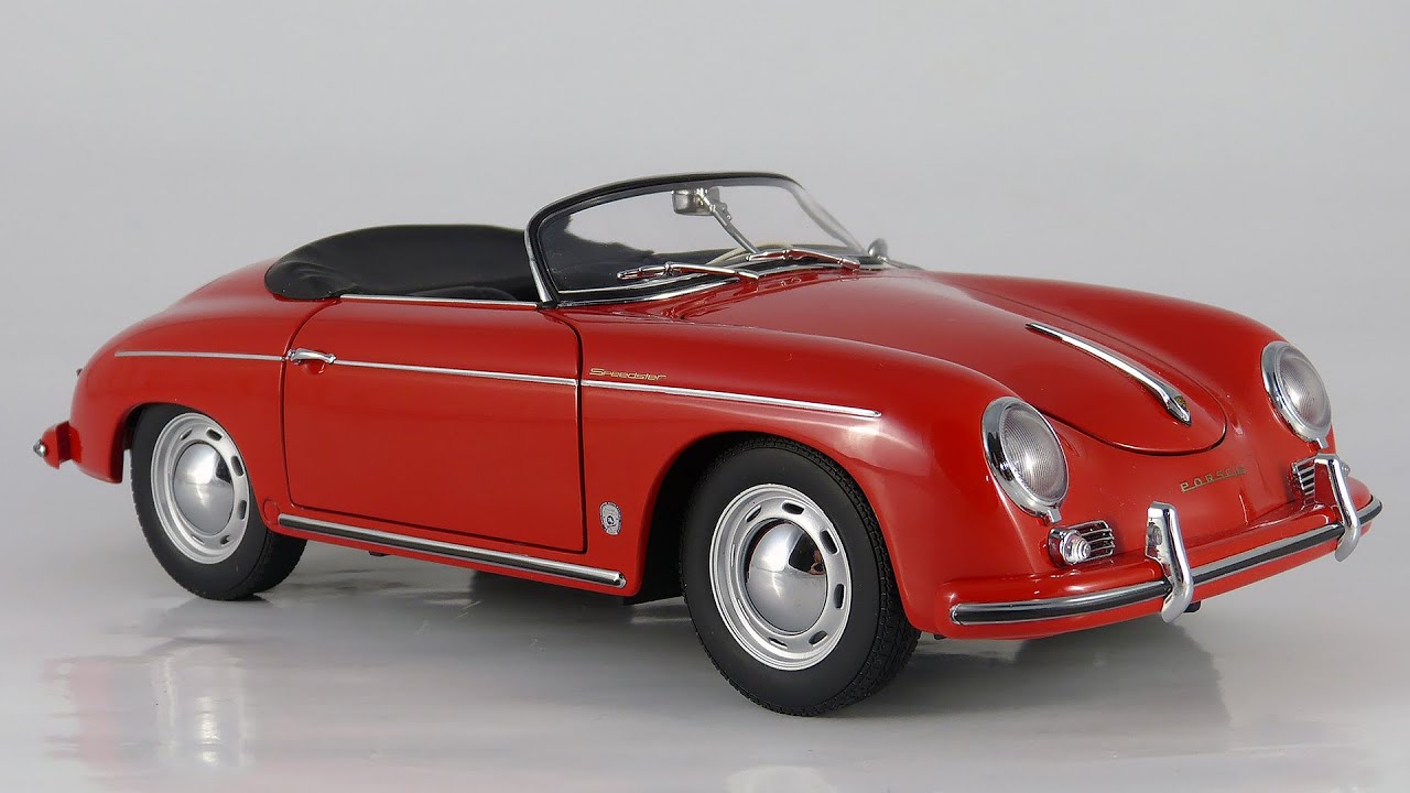 特価 AUTOart (1/18) ポルシェ 356 Speedster 1:18 AUTOart Porsche 356A Speedster - YouTube