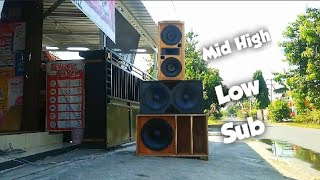 Cek Sound Pinggir Jalan. Sub, Low, Mid, High by DJ Wahidoon TV