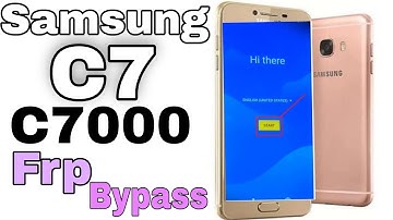 Samsung c7 (c7000) 6.0 frp bypass/samsung c7000 google account remove