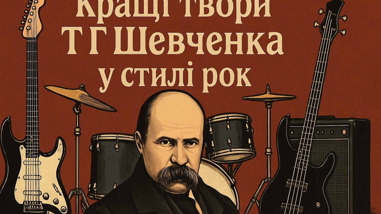 Кращі твори Т.Г.Шевченко у стилі рок 