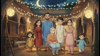 Chand Raat with Family🌙 | Childhood memories🤍 Henna, Bangles, Soft laughter screenshot 3