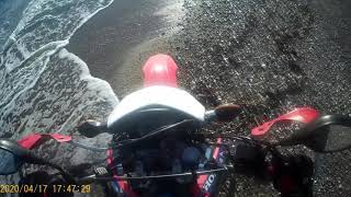 Merhaba Youtube :) Honda Crf 250L Ile Maviliklere Sürdüm..(Köpekler Saldırdı)