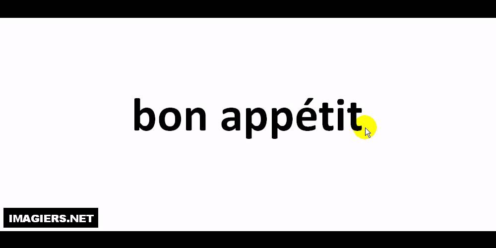 Como pronunciar bon appétit - YouTube