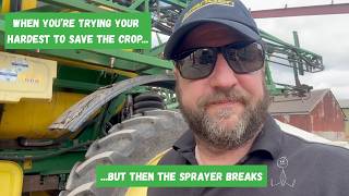 TRYING TO SAVE THE CROPS... ISN'T FARMING FUN! - Fenland Farming Adventures