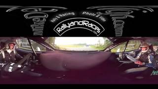 360 VR Rally Onboard Becx TDS Racing Citroen Ds3 ELE Rally KP3 injected