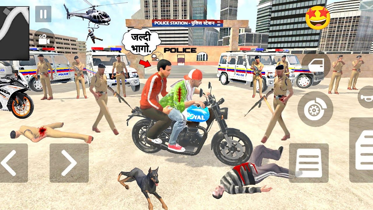 🥳 Finally New Update aa Gaya 💥🤩 Police Station in Indian Theft Auto 💥😱 Indian Bikes Driving 3d Game