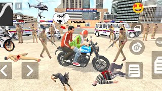 🥳 Finally New Update aa Gaya 💥🤩 Police Station in Indian Theft Auto 💥😱 Indian Bikes Driving 3d Game screenshot 2