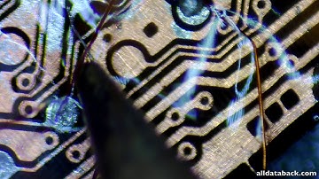 microSD data recovery soldering wire for read flash dump