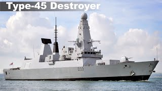 The power of the Daring class guided missile destroyer (Type 45) of the British Royal Navy