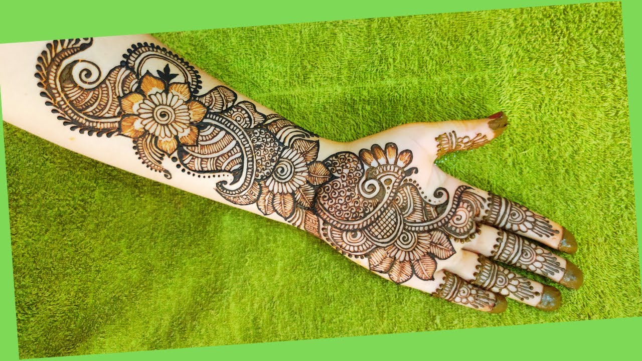 Latest Stylish Bridal Mehandi Design II Perfect Mehandi II Full Hand ...