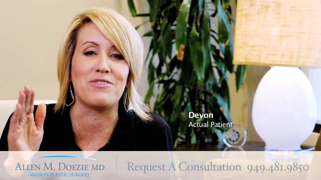 Facial Rejuvenation Orange County, CA Dr. Allen Doezie Mission Plastic Surgery YouTube