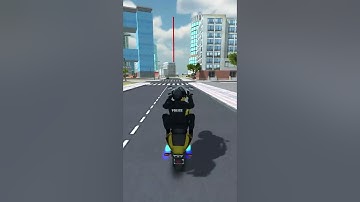 Police Chase Open World : Chase Gangster and Criminal On Sports Bike