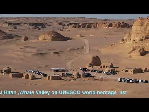 Wadi Al Hitan Whale Valley on world heritage list unesco