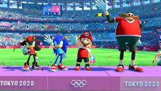 Mario & Sonic Tokyo 2020 - Mario And Sonic Olympics - Mario Sonic, Football