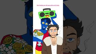 Helping the elderly like a good Christian man should #xmen #fanart Helping the elderly like a good Christian man should #xmen #fanart
