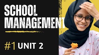 B.Ed Sem 2 Administration And Management #tnteu #tnteubed #secondsem