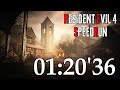 【Resident Evil 4】New Game Pro Speedrun - 01:25'52 (IGT) / 01:20'36 (LRT)