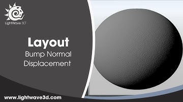 Lightwave 3D Bump Normal Displacement