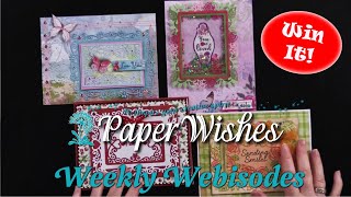 Elements Love, Roses \& Butterfly Cutting Dies by Crafter's Companion  (Giveaway ended)
